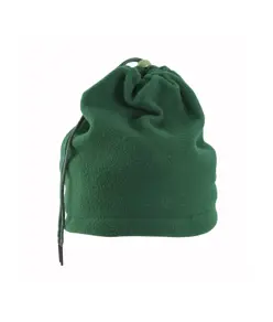 Fascia scalda-collo in polar, trasformabile in cappello regolazione con cordino