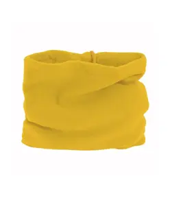 Fascia scalda-collo in polar, trasformabile in cappello regolazione con cordino