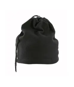 Fascia scalda-collo in polar, trasformabile in cappello regolazione con cordino