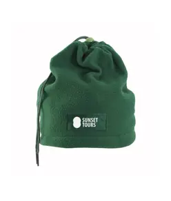 Fascia scalda-collo in polar, trasformabile in cappello