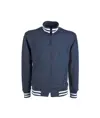 Felpa con zip lunga, con tasche