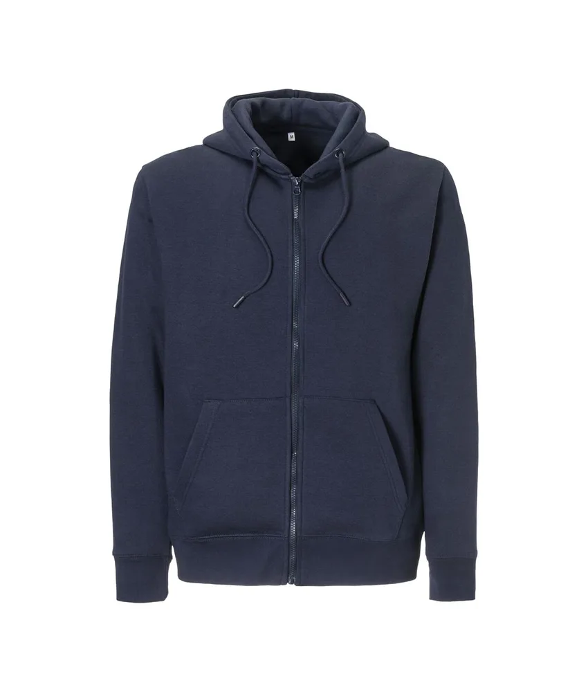 Felpa unisex, 80% cotone biologico e 20% poliestere riciclato