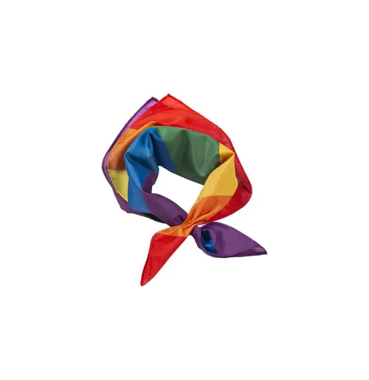 Foulard/bandana in poliestere 45 gr/m2 arcobaleno