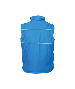 Gilet imbottito di poliestere impermeabilizzato