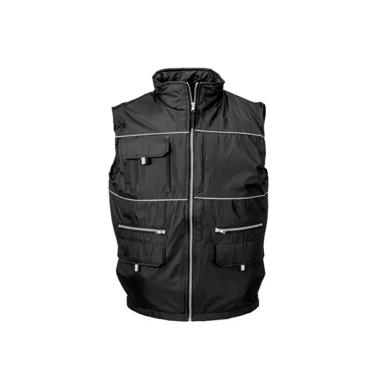 Gilet imbottito di poliestere impermeabilizzato