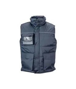 Gilet imbottito di poliestere impermeabilizzato