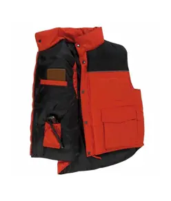 Gilet imbottito di poliestere impermeabilizzato