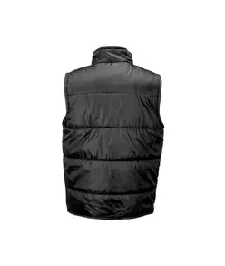 Gilet imbottito in poliestere foderato con 2 tasche
