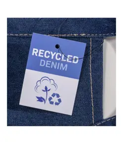 Grembiule da barman in cotone denim.