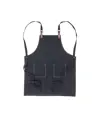 Grembiule da cucina  in cotone 280 g/m2 con 2 tasche frontali, cinghie in PU regolabili.