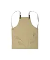Grembiule da cucina  in cotone 280 g/m2 con 2 tasche frontali, cinghie in PU regolabili.
