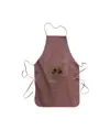 Grembiule lungo con tasca frontale