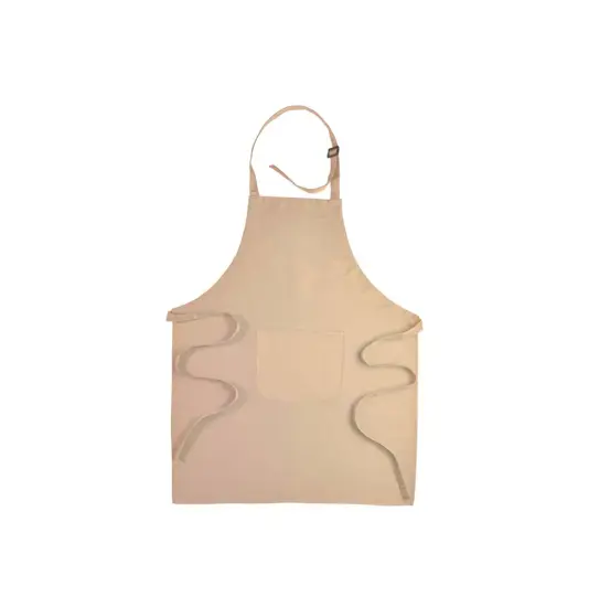 Grembiule lungo con tasca frontale