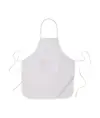 Grembiule lungo da cucina con tasca frontale in poliestere riciclato R-PET, 60x90 cm