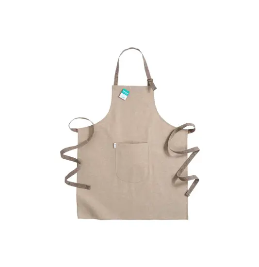 Grembiule lungo in cotone riciclato 190 g/m2.