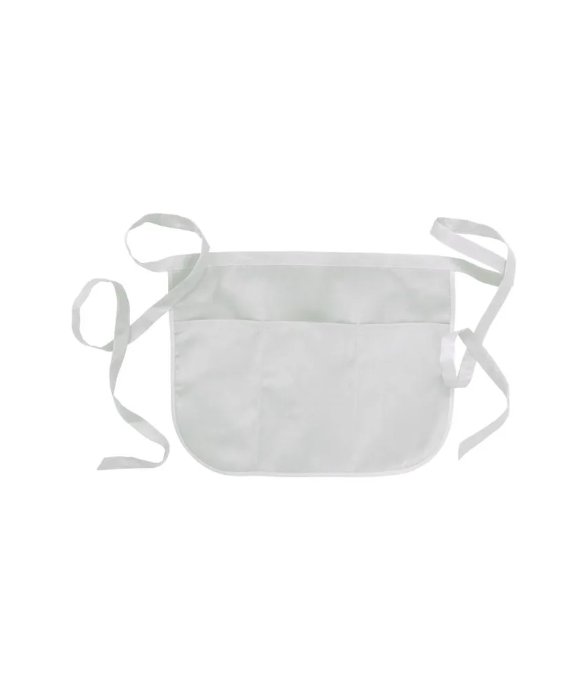 10 pezzi Grembiulino Grembiule corto con tre tasche frontali