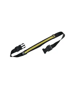 Marsupio slim in tessuto elastico, 1 tasca e nastro regolabile, leggermente macchiate