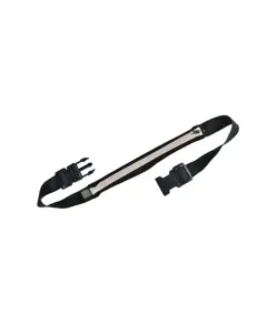 Marsupio slim in tessuto spandex elastico con 1 tasca e cintura regolabile
