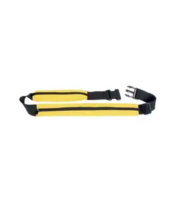 Marsupio slim in tessuto spandex elastico, con 2 tasche e cintura regolabile