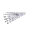 Metro pieghevole snodabile in plastica, lunghezza 2 mt con 10 maglie in PS