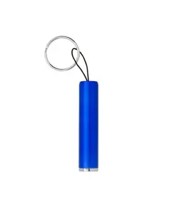 Mini torcia plastica con luce Led per incisione laser ed anello portachiavi