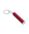 Mini torcia plastica con luce Led per incisione laser ed anello portachiavi