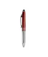 Mini-penna a sfera con luce e gommino per touch screen