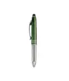 Mini-penna a sfera con luce e gommino per touch screen
