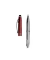 Mini-penna a sfera con luce e gommino per touch screen