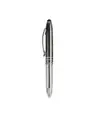 Mini-penna a sfera con luce e gommino per touch screen