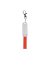 Nastro da collo con moschettone con funzione di cavo di ricarica con prese Micro-USB/Light