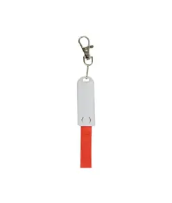 Nastro da collo con moschettone con funzione di cavo di ricarica con prese Micro-USB/Light