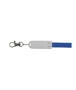 Nastro da collo con moschettone con funzione di cavo di ricarica con prese Micro-USB/Light