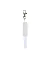 Nastro da collo con moschettone con funzione di cavo di ricarica con prese Micro-USB/Light