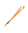 Nastro da collo con sgancio di sicurezza, sgancio portachiavi e moschettone