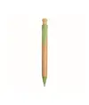 Penna a scatto in bamboo, paglia di grano (50%) e PP (50%)