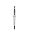 Penna a scatto in plastica ABS, fusto colorato e clip in metallo, refill jumbo
