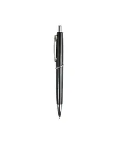 Penna a scatto in plastica ABS, fusto colorato e clip in metallo, refill jumbo