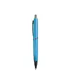 Penna a scatto in plastica ABS, fusto colorato e clip in metallo, refill jumbo
