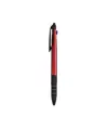 Penna a scatto in plastica con 3 refill dei colori blu, nero e rosso