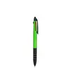 Penna a scatto in plastica con 3 refill dei colori blu, nero e rosso