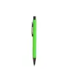 Penna a scatto in plastica con clip in metallo