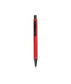 Penna a scatto in plastica con clip in metallo