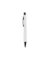 Penna a scatto in plastica con clip in metallo