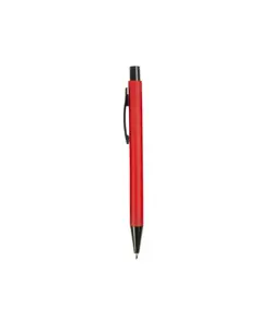 Penna a scatto in plastica con clip in metallo