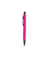 Penna a scatto in plastica con clip in metallo