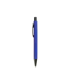 Penna a scatto in plastica con clip in metallo
