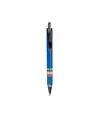 Penna a scatto in plastica con impugnatura tricolore (Italia, Francia, Spagna)