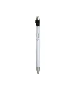 Penna a scatto plastica con inchiostro cancellabile e clip in metallo