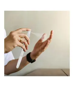 Penna a sfera in ABS con erogatore spray da 10 ml riempibile (liquido non incluso)